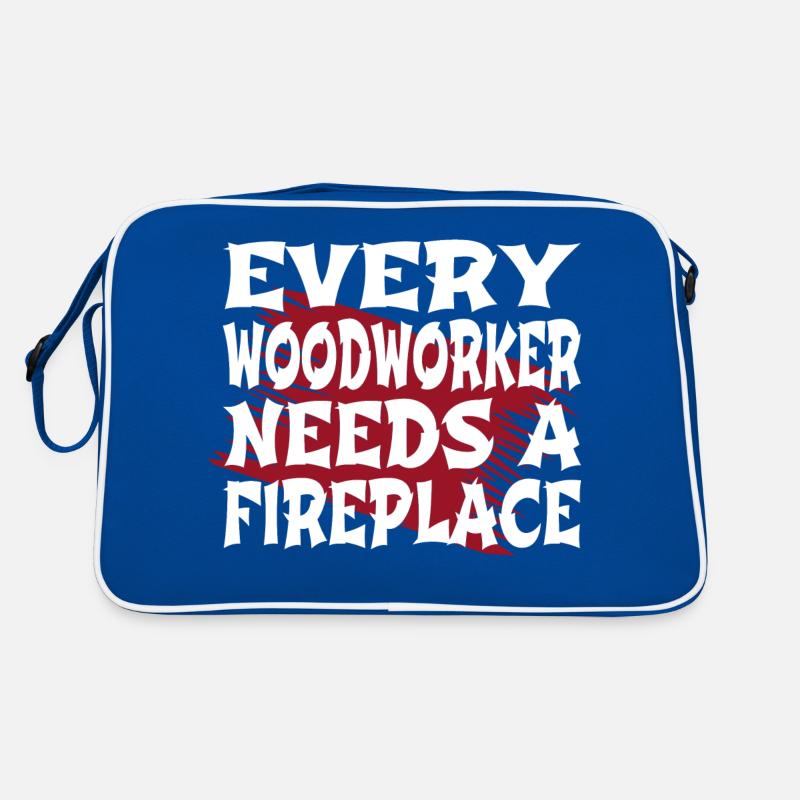 fier charpentier crâne tshirts ébéniste Sac Retro