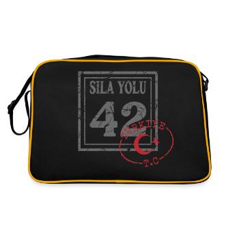 Konya - Sac Retro - noir/or - Dos