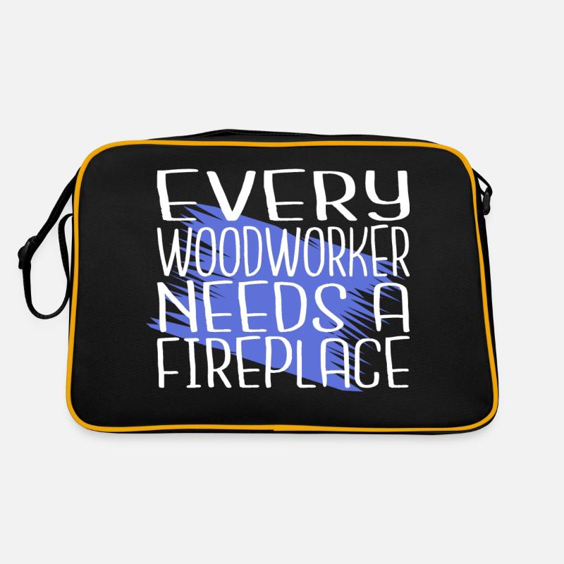 logging union carpenter cabinetmaker Retro Bag