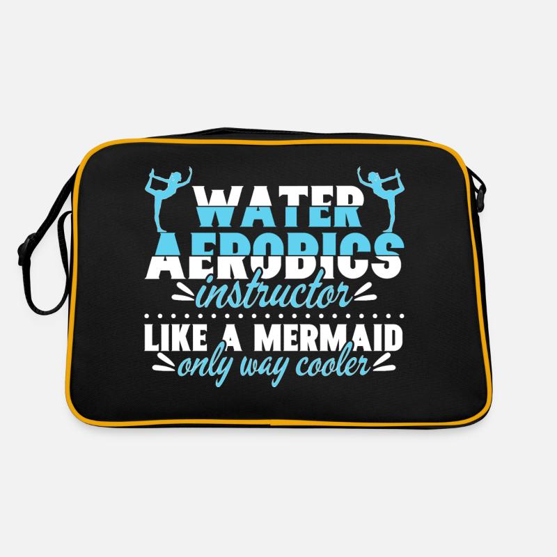 Water Aerobics Instructor Like Mermaid Retro Bag