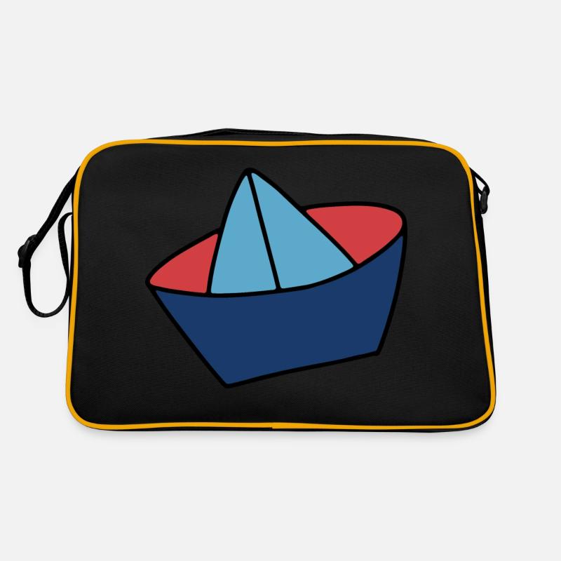 Casquette de marin aux couleurs maritimes Sac Retro