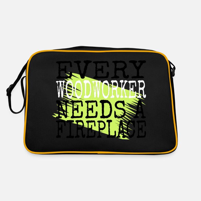 john carpenter carpenter work tshirts axes Retro Tasche