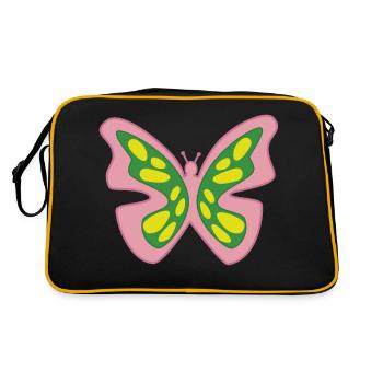 Papillon de lumiere - Sac Retro - noir/or - Dos