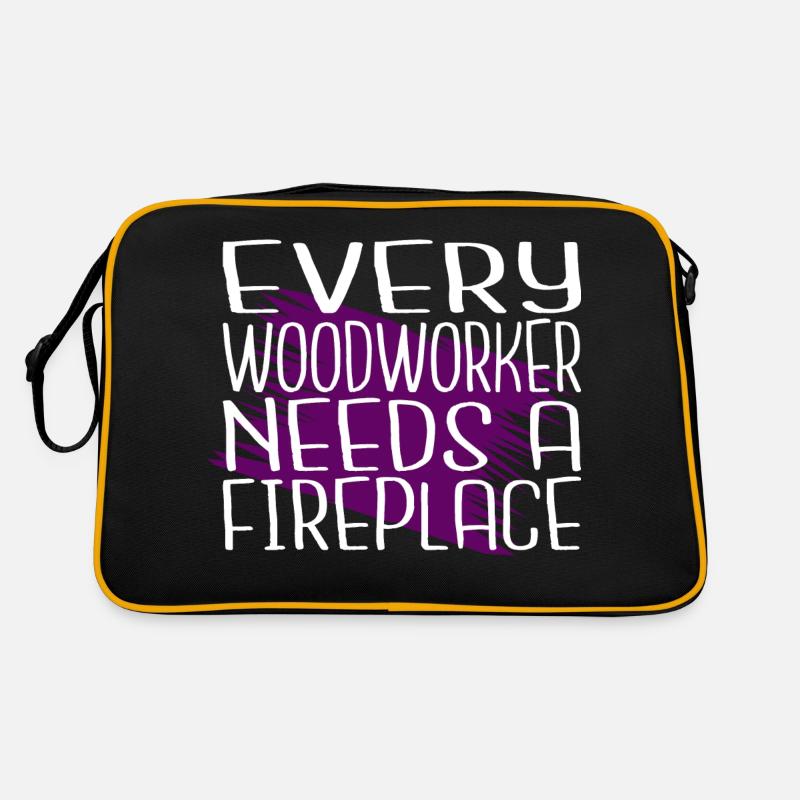 menuiserie heureux forestier forestier Sac Retro