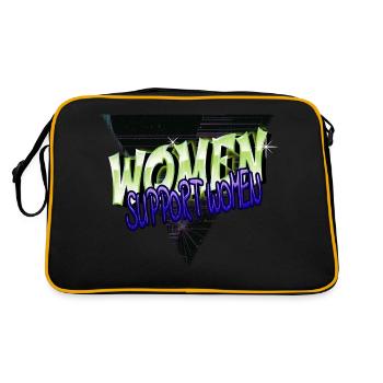 Barbier Hair Birthday LGBT Féminin Égal - Sac Retro - noir/or - Dos