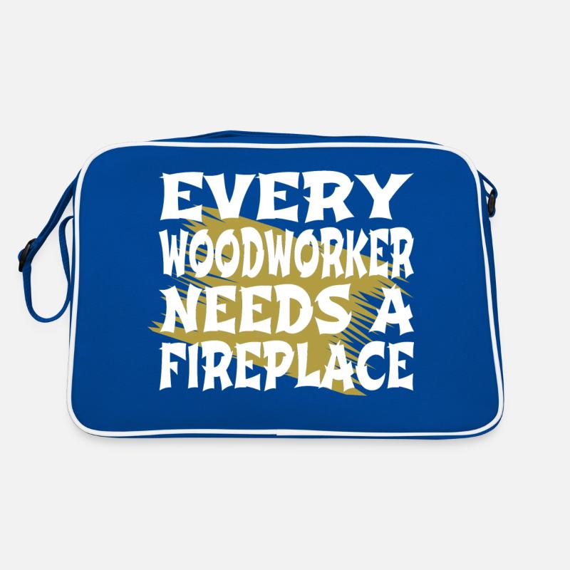 jackhammer chainsaw tools birthday present idea Retro Bag