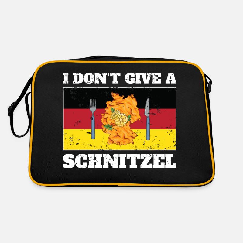 I dont give a Schnitzel Retro Tasche