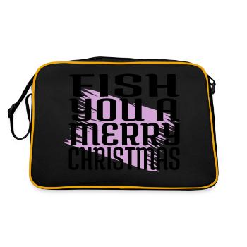 Bodybuilder Bubaprints Couples mignons - Sac Retro - noir/or - Dos