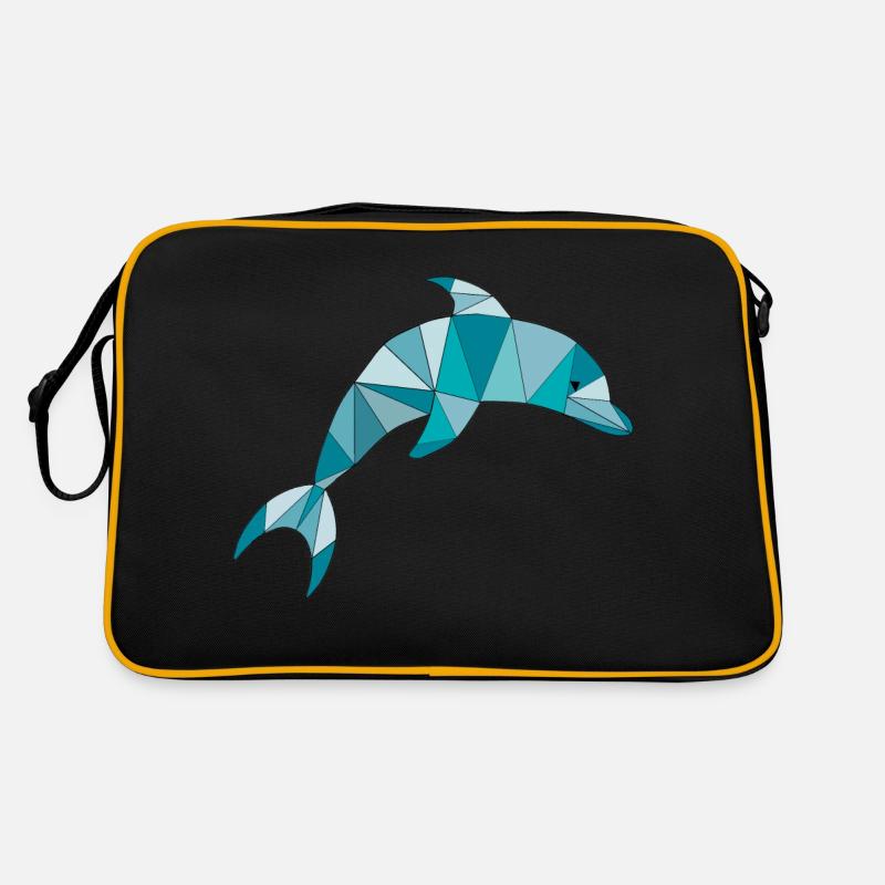 Vert dauphin Sac Retro
