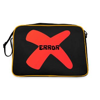 Error - MKB - Retro Bag - black/gold - Back