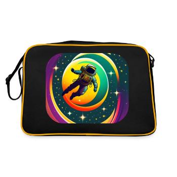 Lost in space - Sac Retro - noir/or - Dos