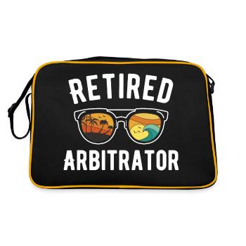 Arbitrator Beach Getaway Retired Sunglasses - Retro Bag - black/gold - Back