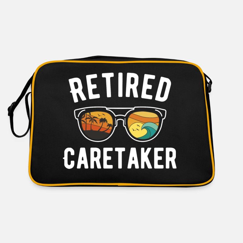 Conception de gardien de plage de retraite Sac Retro