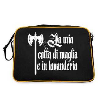 La cotte de mailles est dans la lingerie Hema Buhurt Knight - Sac Retro - noir/or - Dos