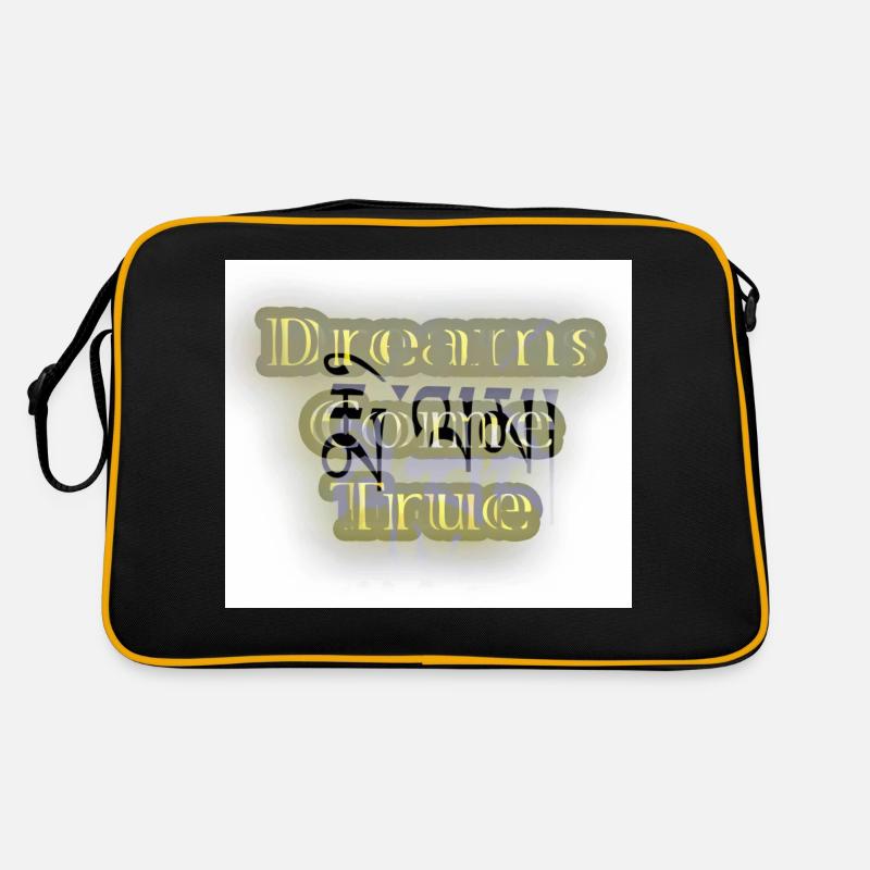 Les rêves deviennent réalité Art numérique Sac Retro