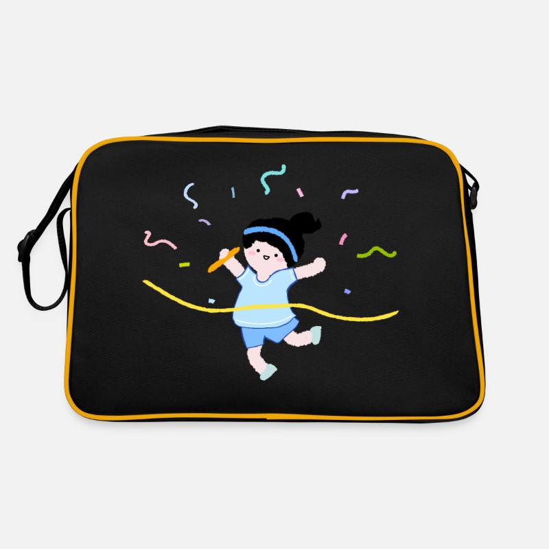 running race Retro Bag