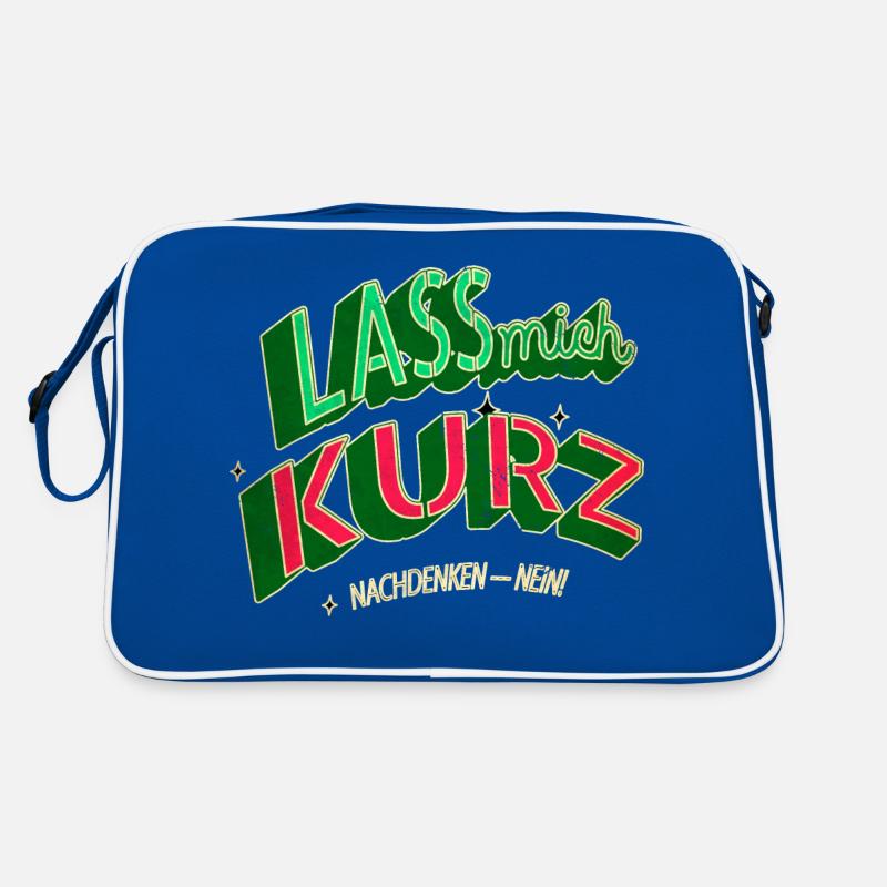 geschenk witzig spaß weihnachten statement cool Retro Tasche