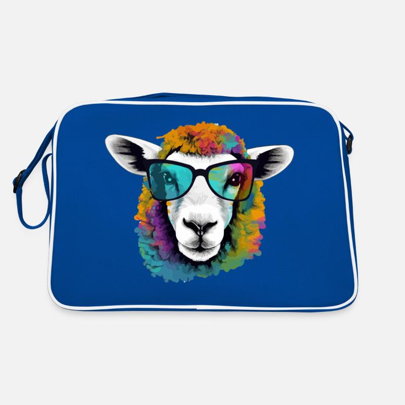 Mimou das Schaf Retro Tasche