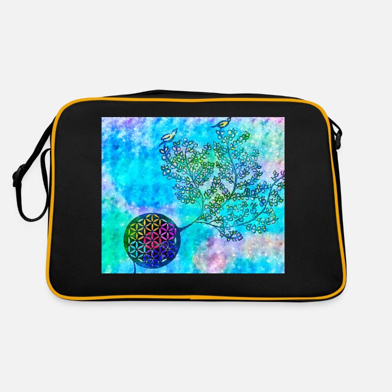 Persischer Lebensbaum Nr. 1 Retro Tasche