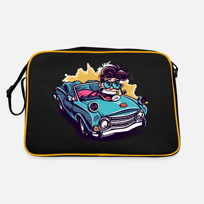Max im Cabrio Retro Tasche