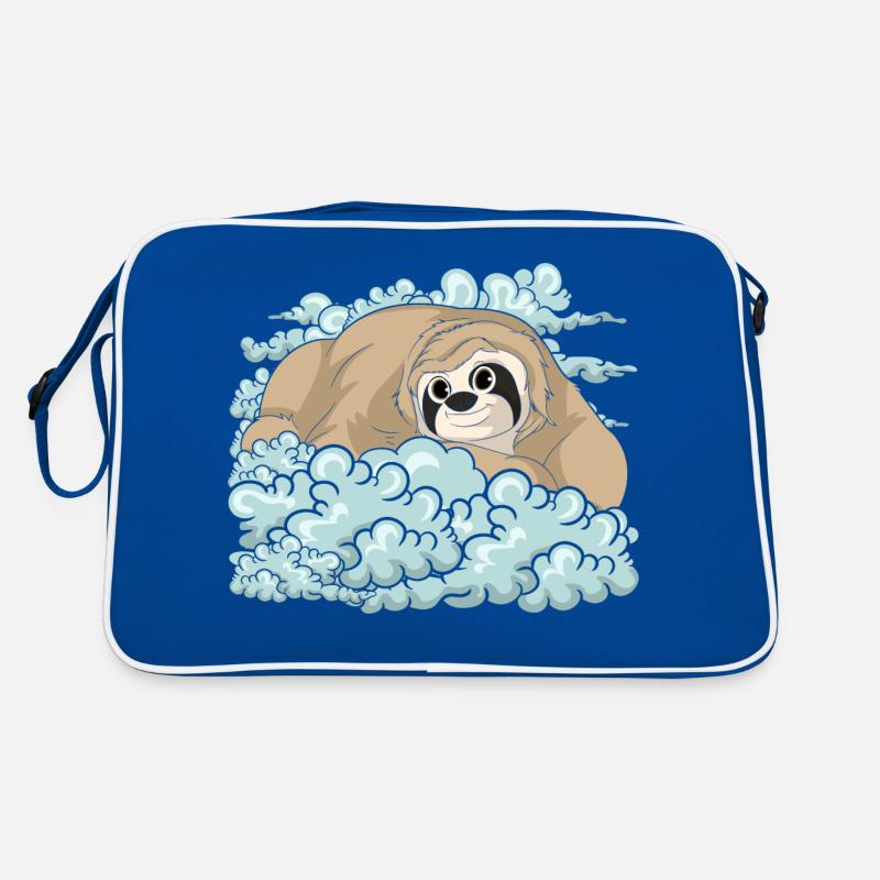 Lazy Zoo Animal Gift Cute Clouds Sloth Retro Bag