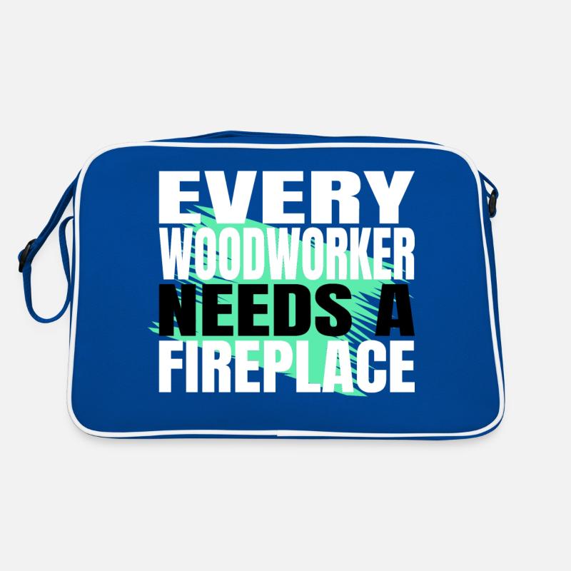 jokes badge present idea tools Retro Tasche