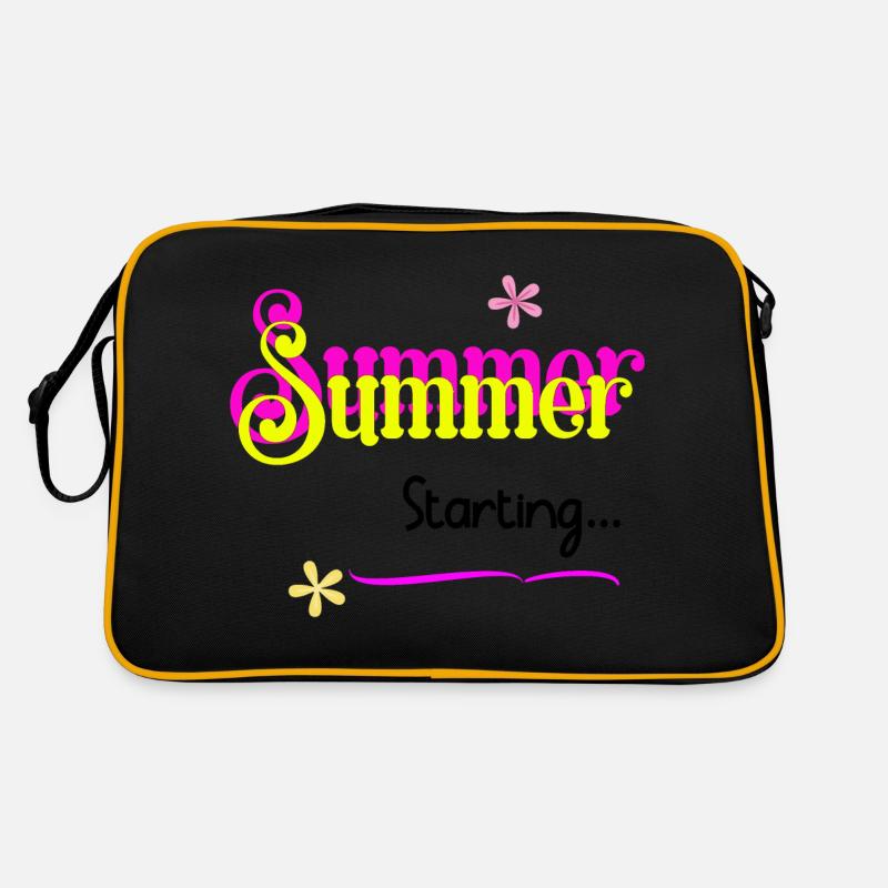 Conception de départ d’été Sac Retro