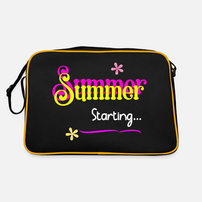 Sommerstart - Summer Vibes Retro Tasche