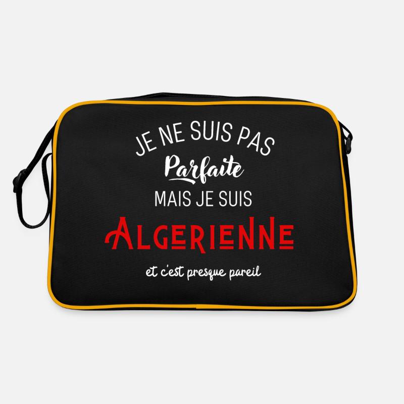 Pas parfaite mais algérienne Sac Retro