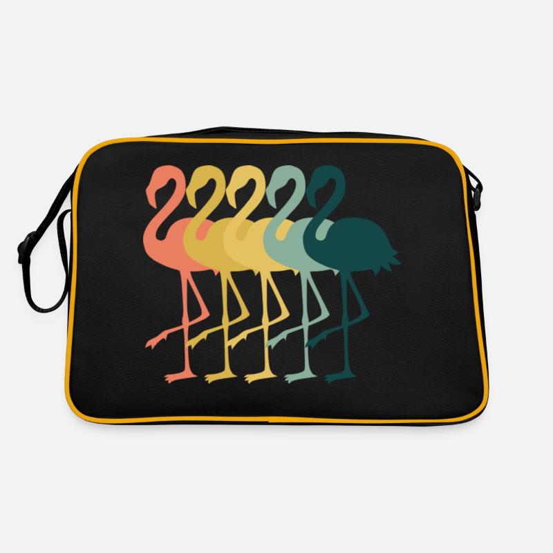 Flamingo Retro Retro Tasche