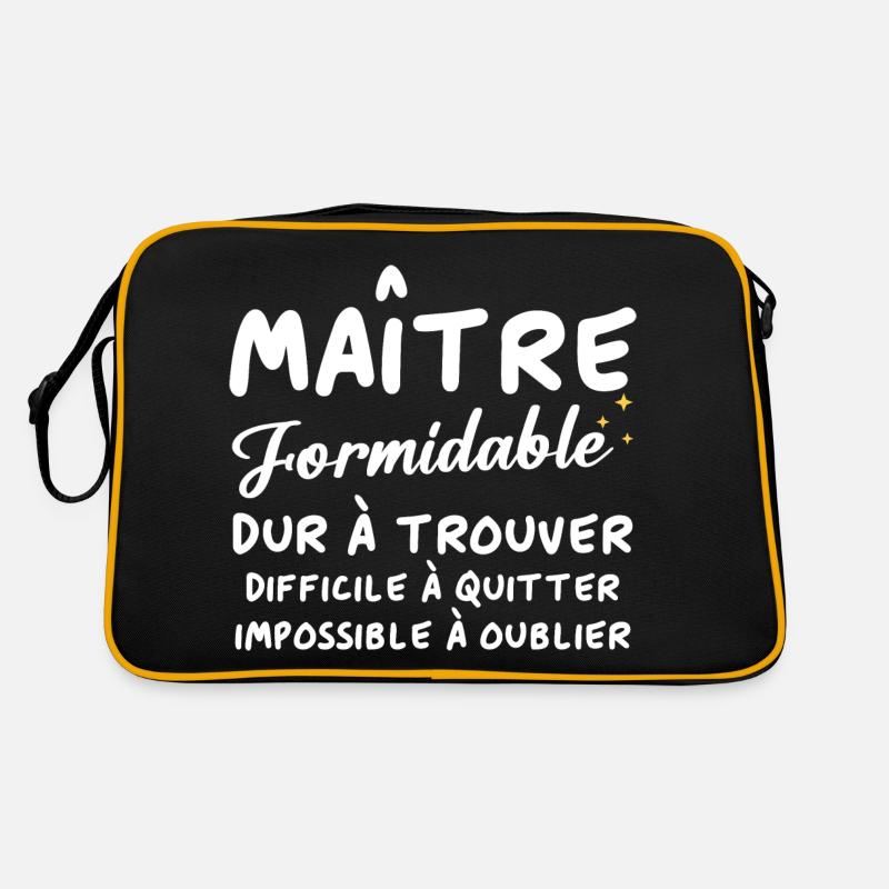 Maître formidable Sac Retro