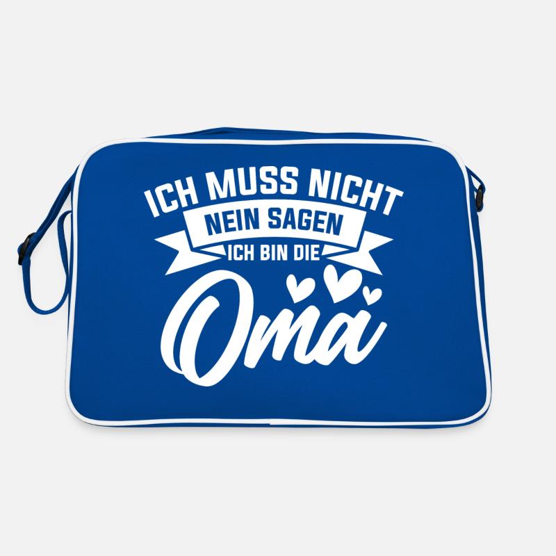 Oma Spruch Geschenk Grossmutter Retro Tasche
