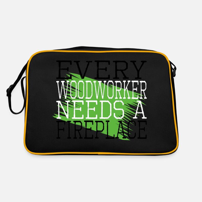 joke apprentice tree aaron carpenter tshirts Retro Tasche