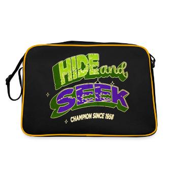 Fathersday Profession Computer Language - Retro Bag - black/gold - Back