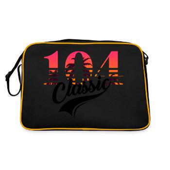 Vintage 104th Anniversary - Retro Bag - black/gold - Back