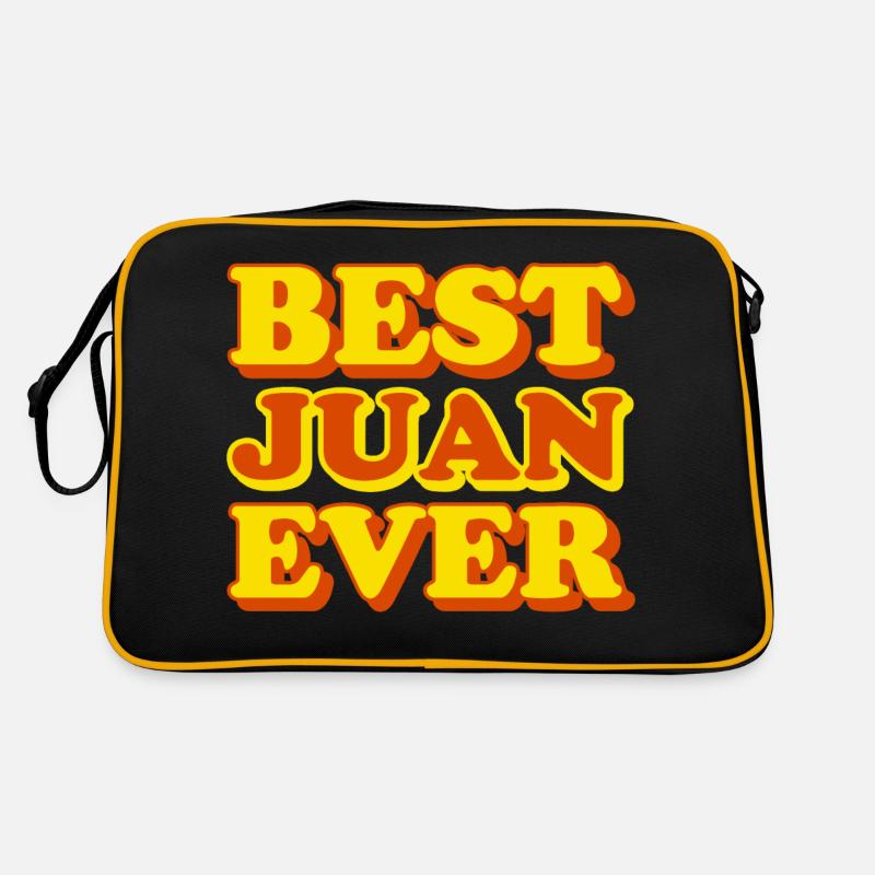 Funny gift with first name Juan Retro Bag