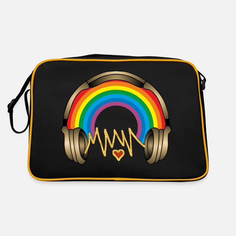 Kopfhörer Retro Tasche