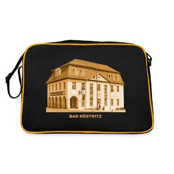 Bad Köstritz Heinrich Schütz Maison Thuringe - Sac Retro - noir/or - Dos