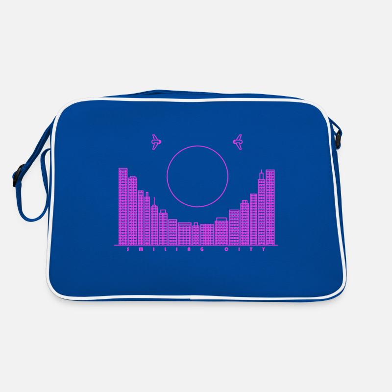 SmilingCity- version violette Sac Retro