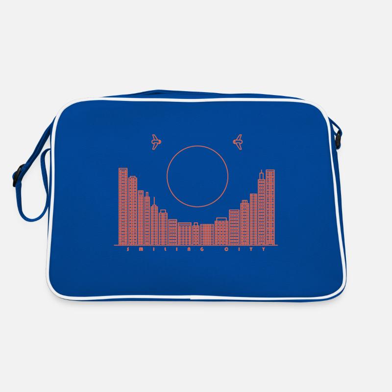 SmilingCity - red version Retro Bag