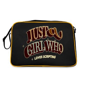 Doctor FullStack Developer Gift Birthday - Retro Bag - black/gold - Back