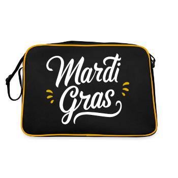 Mardi Gras - Sac Retro - noir/or - Dos