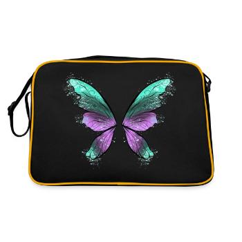 Ailes de fée - Sac Retro - noir/or - Dos