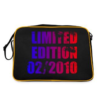 14e anniversaire édition limitée 02/2010 - Sac Retro - noir/or - Dos