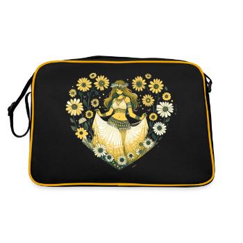 Danseuse orientale Daisy - Sac Retro - noir/or - Dos
