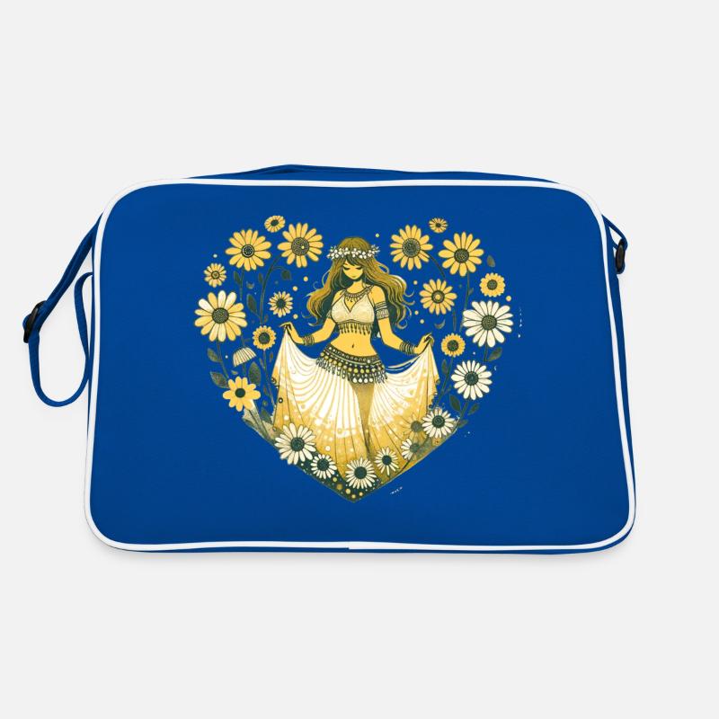 Belly Dancer Daisy Retro Bag