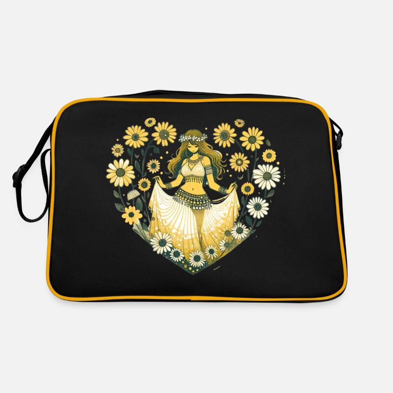Belly Dancer Daisy Retro Bag