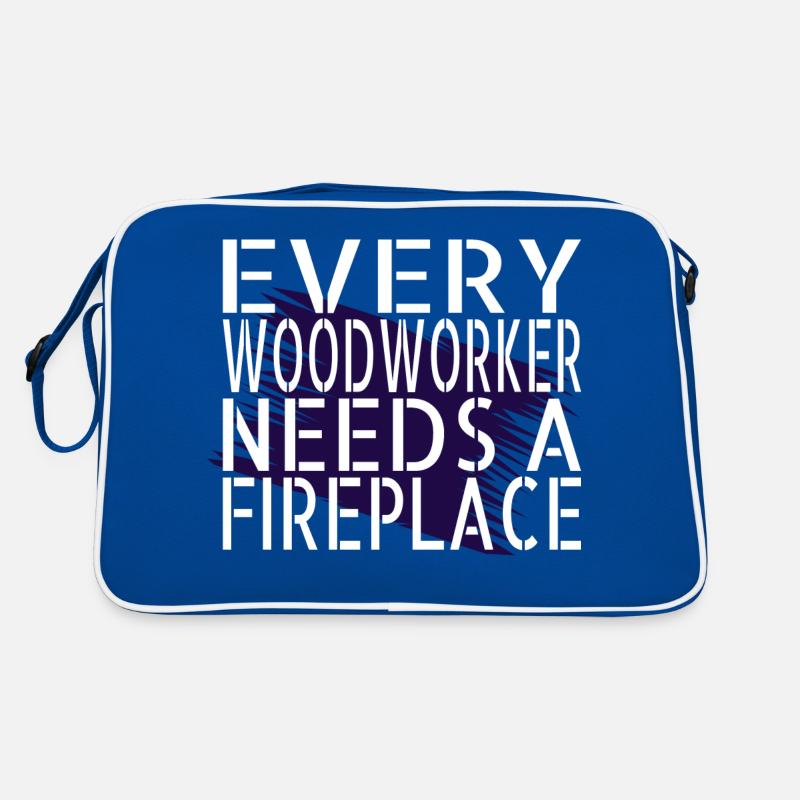 Citation charpentier à la tronçonneuse Sac Retro