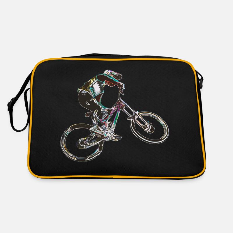 MTB-Abfahrt Retro Tasche