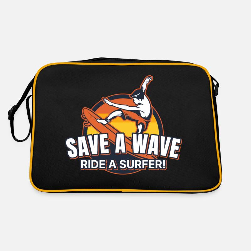 Sauvez un surfeur surfeur surflife Sac Retro